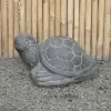  Product image 4 of the product “Turtle umbrella stand made of cast stone with diameter 4.5cm, deep hole 25cm and height 28cm (without plastic pipe inside) ”